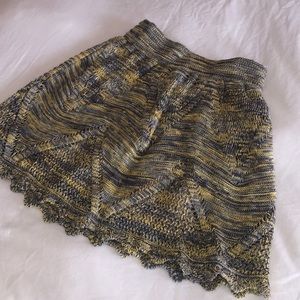 Authentic missoni chrochet skirt
